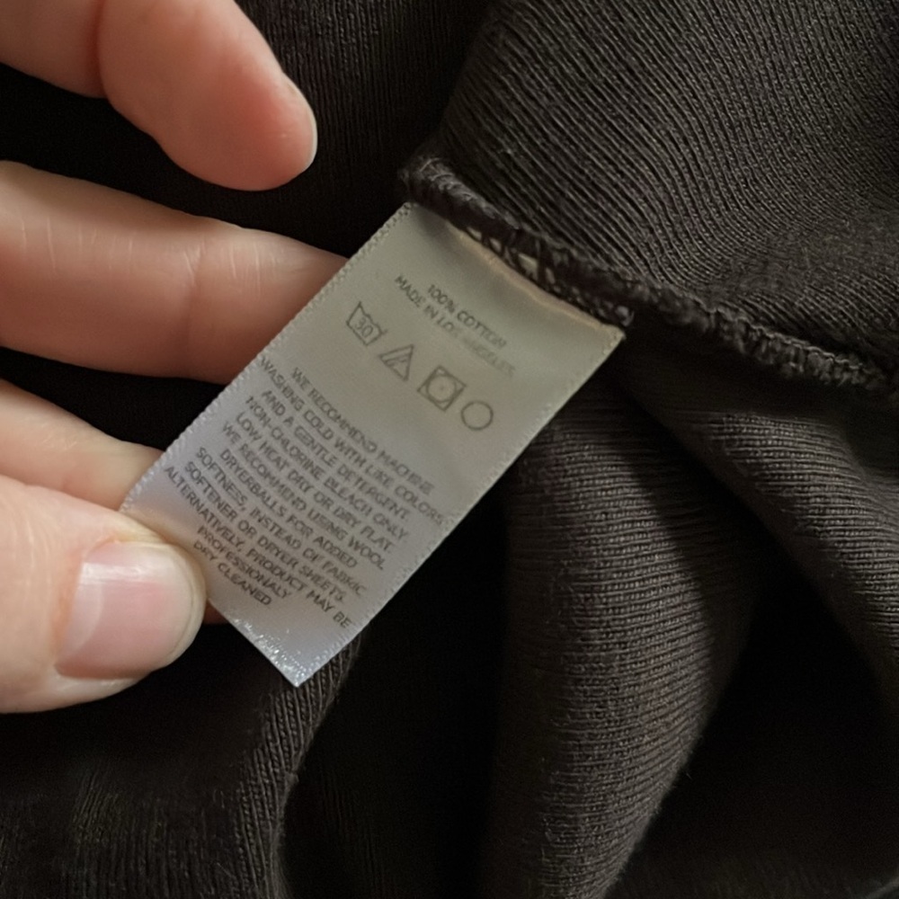 GRP1 Knits Cotton Dark Brown Sweater Long Sleeve - Picture 8 of 10